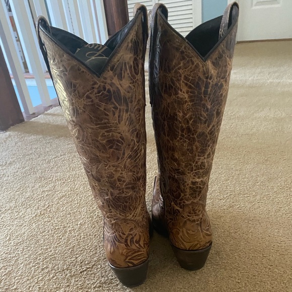 Lucchese Leather Cowboy Boots M5711 - Picture 4 of 12